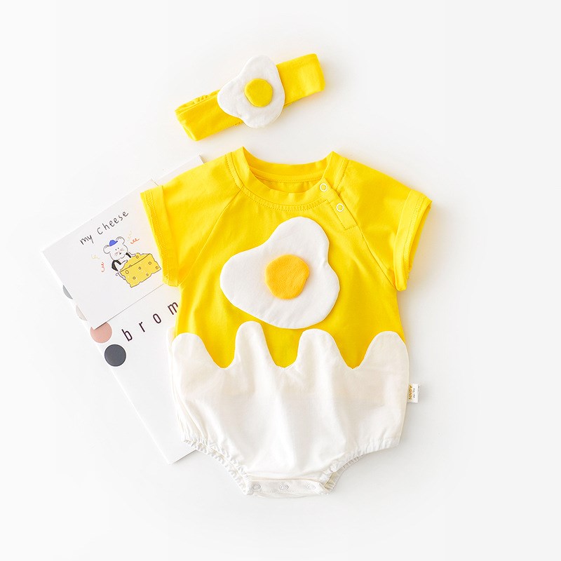 Chic Egg Triangle Playsuit
