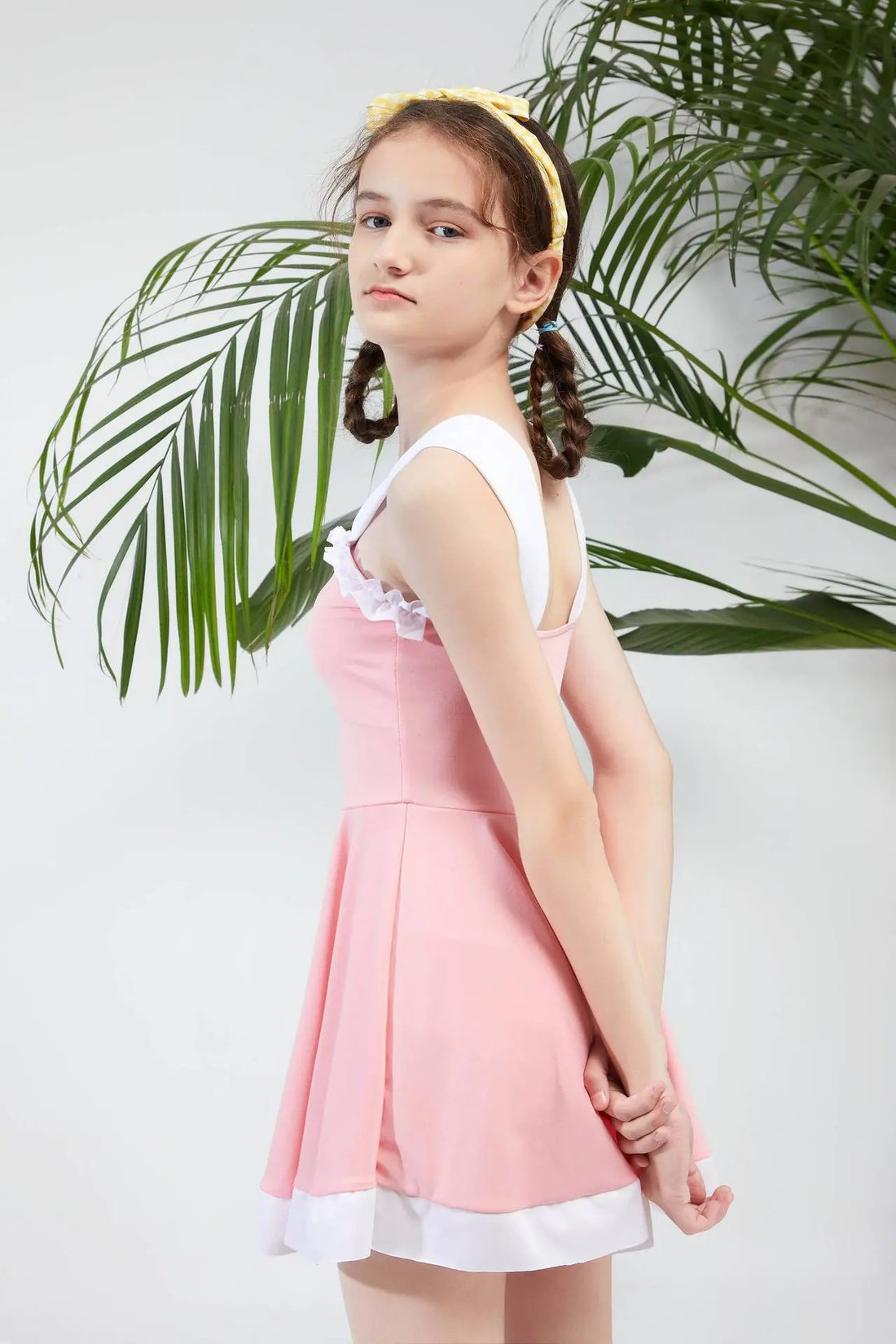 Girls One-Piece Hot Spring Swimsuit