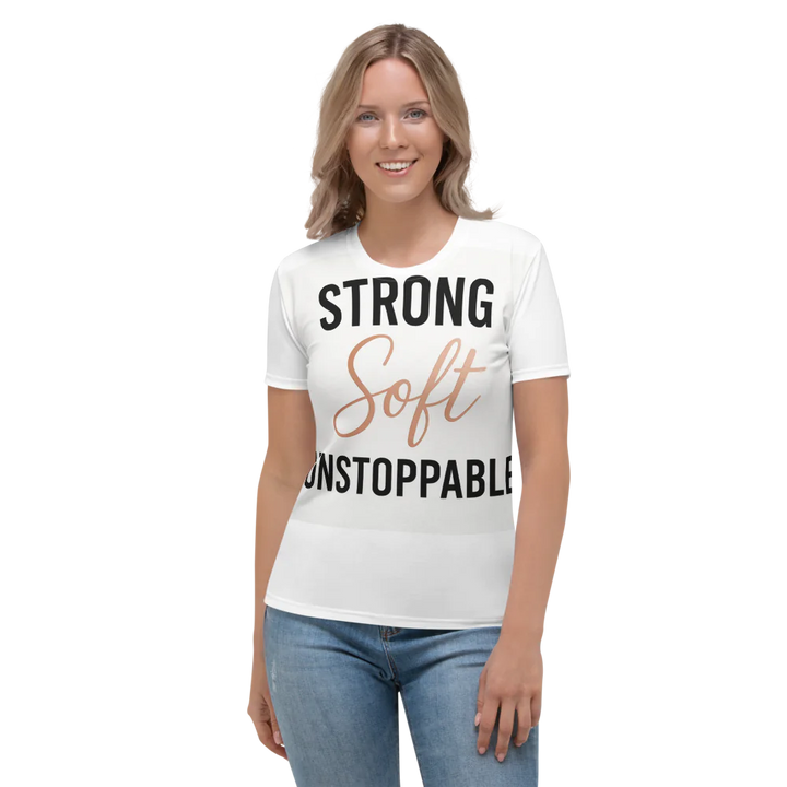 All-Over Print Women's Crew Neck T-Shirt