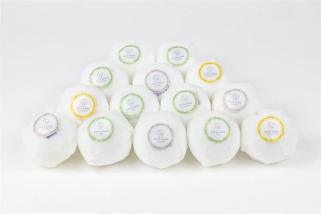 Bath Bombs and Shower Steamers Gift Set, Relaxing Natural Bath Gift Box