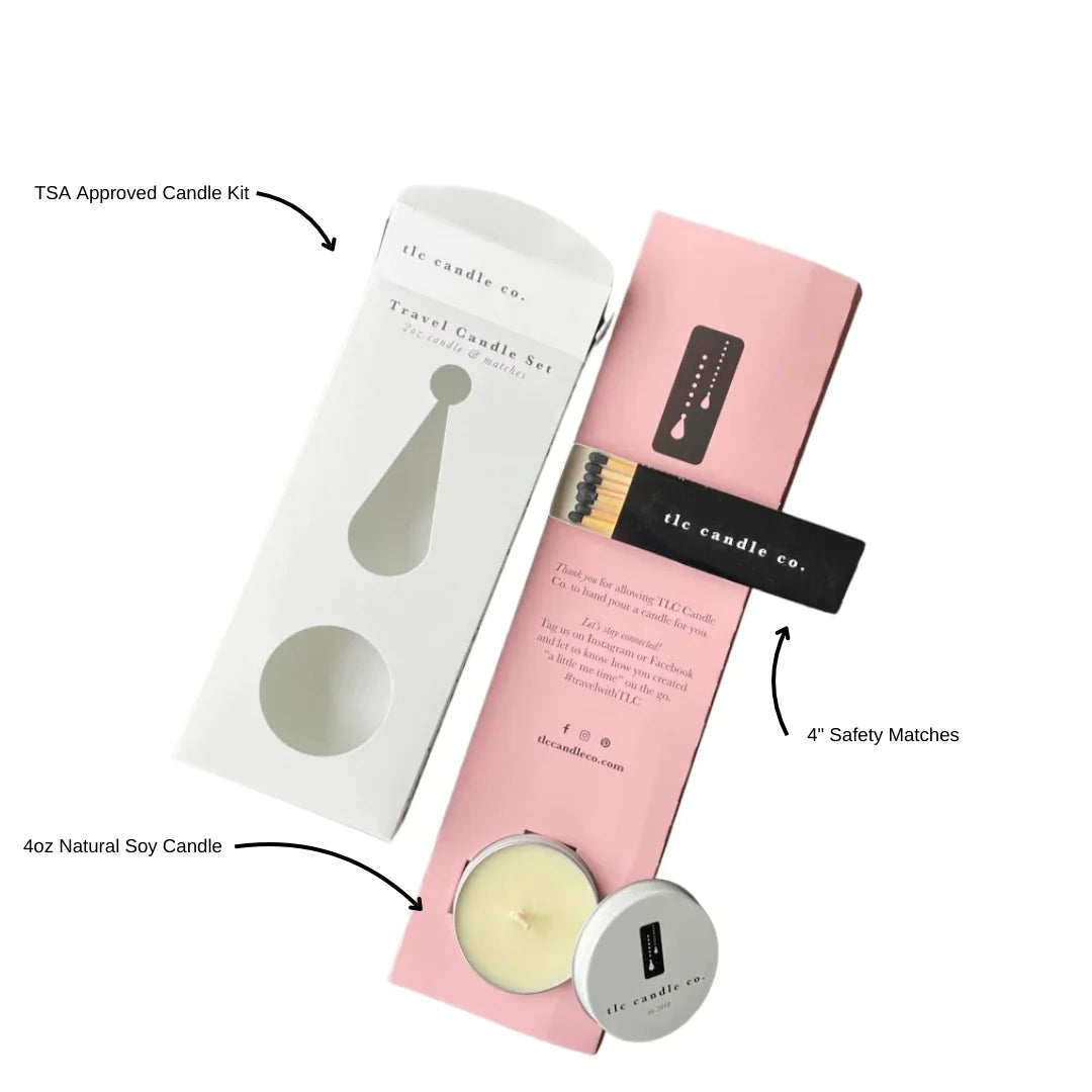 "Citronella" Travel Candle Set (12)